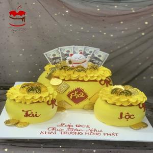 Combo 3 Bánh Kem Hủ Vàng 12 - MC1