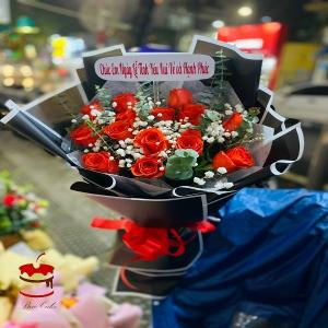 Mẫu Hoa Hồng Đỏ Tặng Người Yêu Dịp Lễ 14/2 Mã 14 - AK14