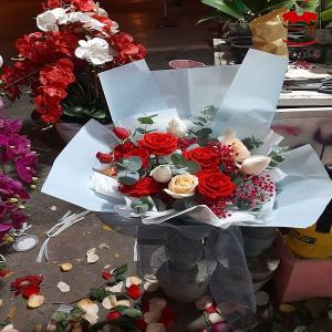 Bó Hoa Hồng Xinh Mix Nhiều Loại Mã 13 - AK13
